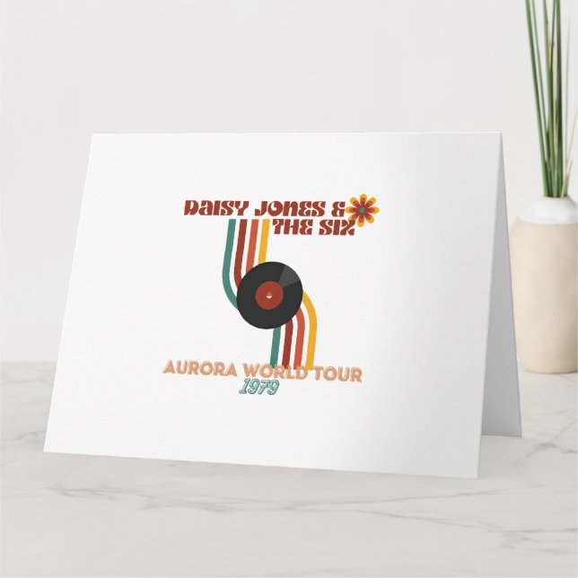 Daisy Jones The Six  Card (Front)