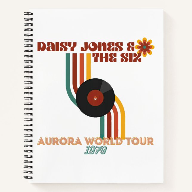 Daisy Jones The Six  Notebook (Front)