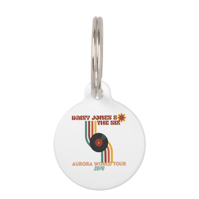 Daisy Jones The Six  Pet Tag (Front)