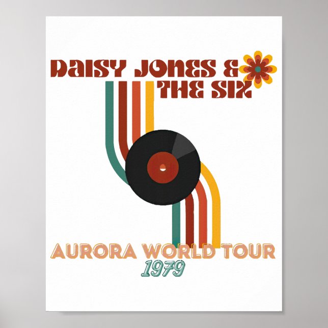 Daisy Jones The Six  Poster (Front)