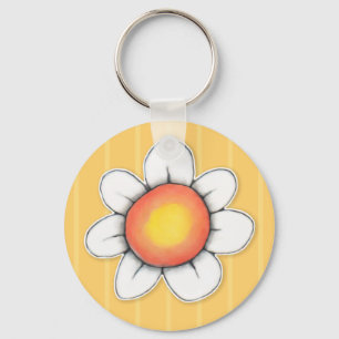 Daisy Joy yellow Keychain