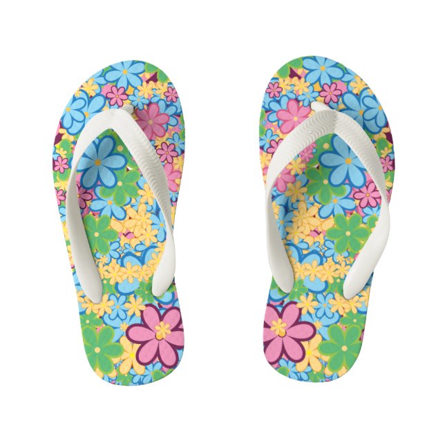 Daisy Kid's Thongs (Footbed)