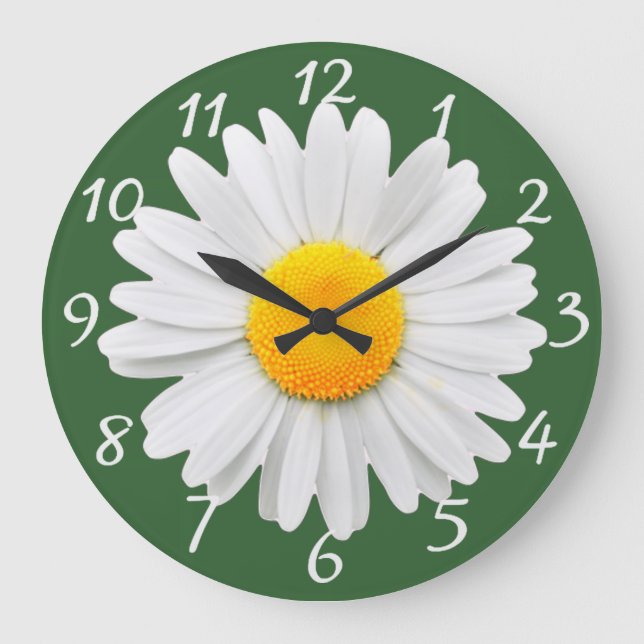 Daisy Large Clock (Front)