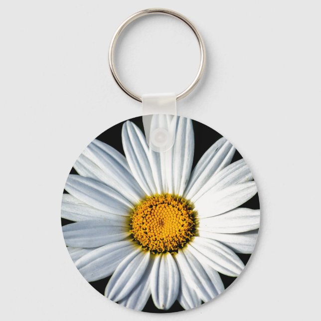 Daisy Mae Button Keychain (Front)