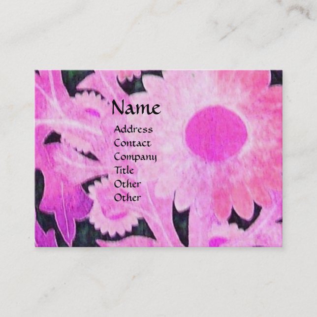 DAISY / MARGUERITE / MARGHERITA BUSINESS CARD (Front)