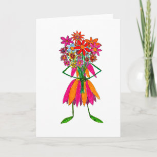 Daisy May Blank Greeting Card
