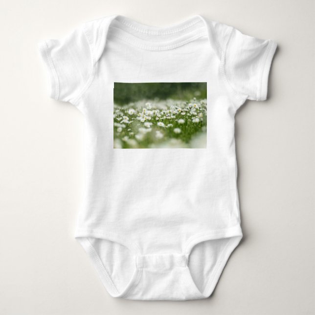 Daisy Meadow Baby Bodysuit (Front)