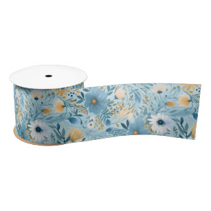 Daisy Meadow Design Satin Ribbon
