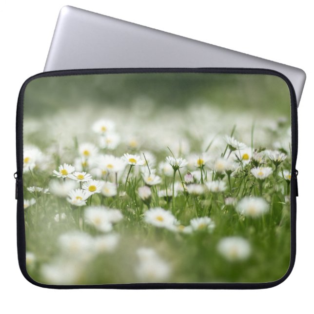 Daisy Meadow Laptop Sleeve (Front)