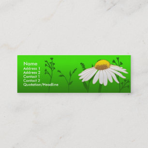 Daisy Mini Business Card