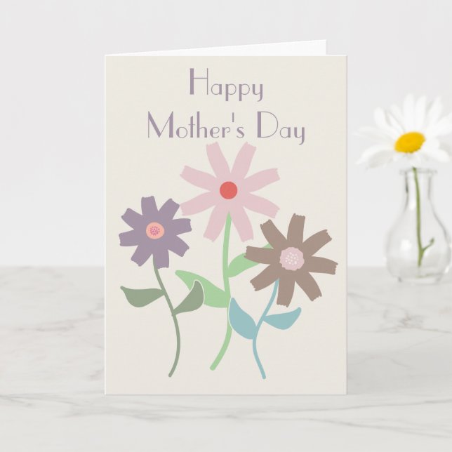 Daisy Mother’s Day Card (Small Plant)