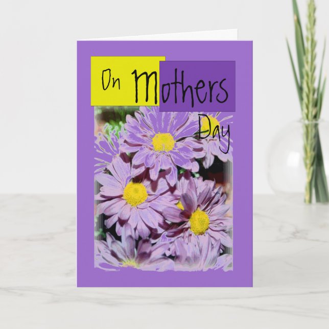 Daisy Mothers Day Card (Front)