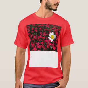 Daisy Napping in a Field of Phlox T-Shirt