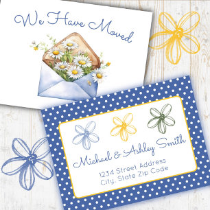 Daisy New Address  Card