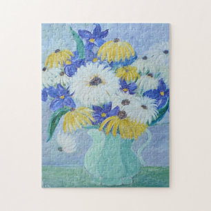 Daisy Painting Jigsaw Puzzle
