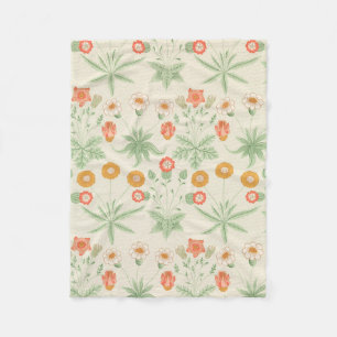 Daisy Pattern (by William Morris) Fleece Blanket