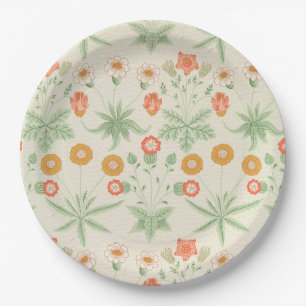 Daisy Pattern (by William Morris) Paper Plate