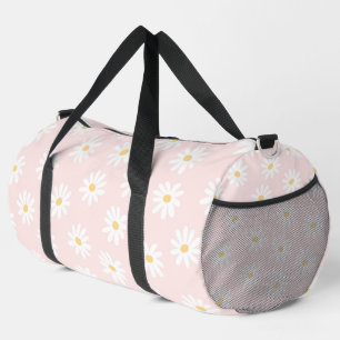 Daisy Pattern Duffle Bag