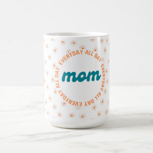 Daisy Pattern Mother’s Day Coffee Mug