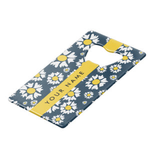 Daisy Pattern, White Daisies, Your Name