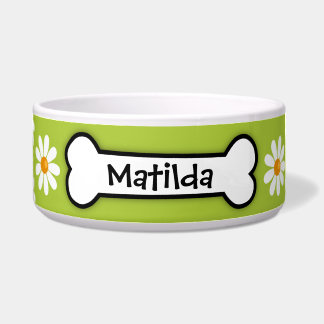 "Daisy" Personalised Dog Bowl