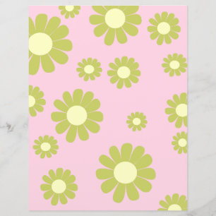 Daisy Pink Green