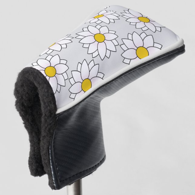 Daisy Putter Golf Head Cover (3/4 Front)