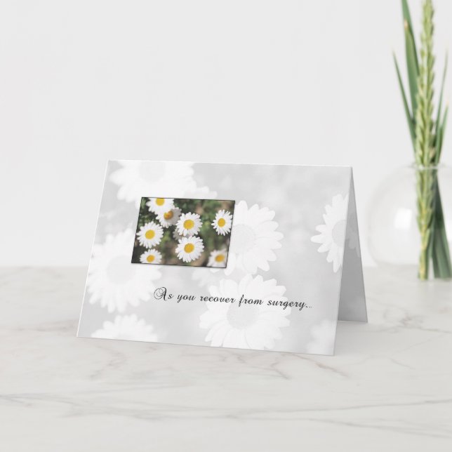 Daisy Recover From Surgery Card (Front)