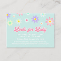 Daisy Retro Baby Shower Books for Baby