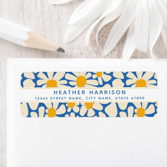 Daisy Return Address Labels (Insitu)