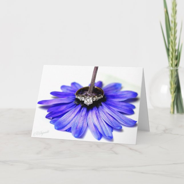 Daisy Ring Card (Front)