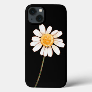 Daisy – Rustic Wildflower Illustration iPhone 13 Case