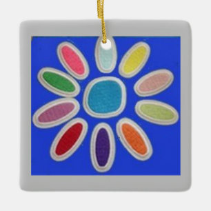 Daisy Scout Ceramic Ornament