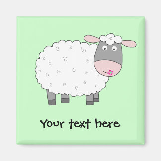 Daisy Sheep Magnet