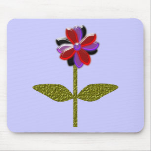 Daisy Shining Plastic Mousepad