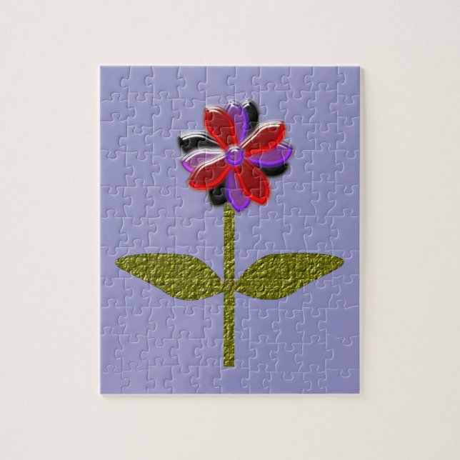 Daisy Shining Plastic Puzzle (Vertical)