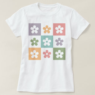 Daisy Shirt, Daisy Gift, Retro Daisy T-shirt, Flow T-Shirt