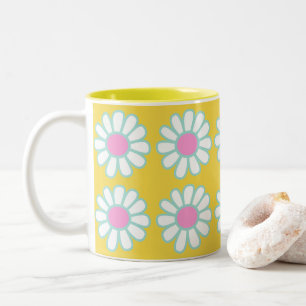 Daisy Simple Mustard Two-Tone Coffee Mug