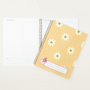 Daisy Smile Floral teen girl Planner