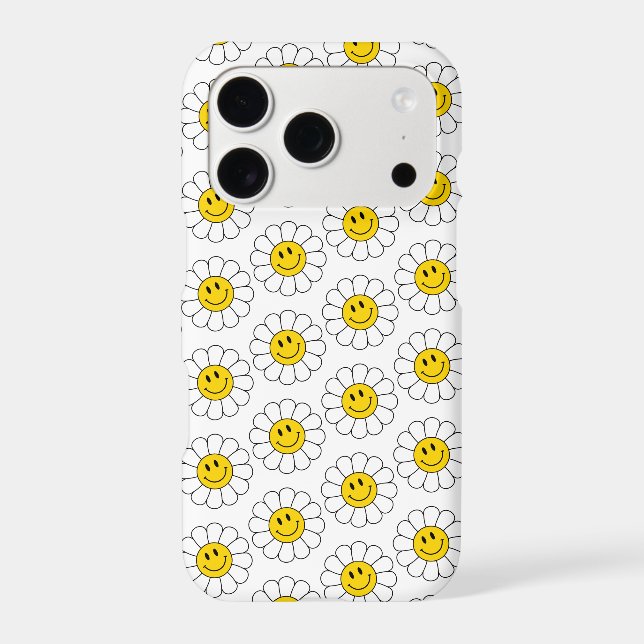Daisy Smiley  Phone Case (Back)