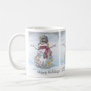 Daisy Snowman Mug 2011