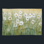 Daisy Spring I Tea Towel<br><div class="desc">Floral</div>