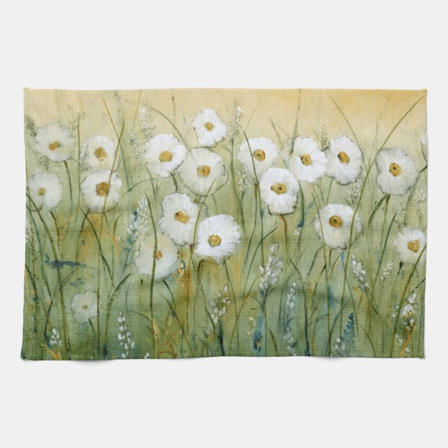 Daisy Spring I Tea Towel (Horizontal)