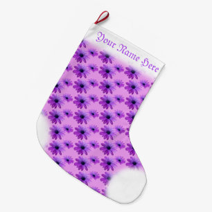 Daisy Stocking Christmas Daisies Stocking Custom