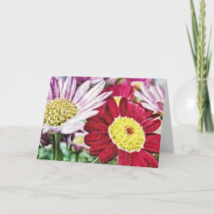 Daisy Style Art Note Card