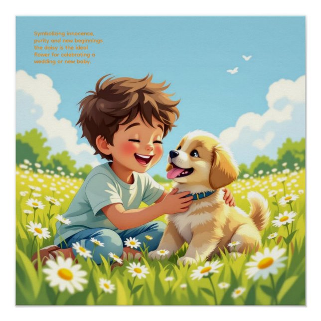 Daisy Symbolism Poster (Front)