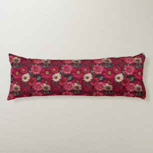 Daisy Texture House Decor Victorian Decorative Body Cushion