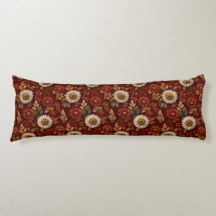 Daisy Texture Interior Decor Botanical Wedge Body Cushion