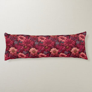 Daisy Texture Interior Decor Hawaiian Decorative Body Cushion