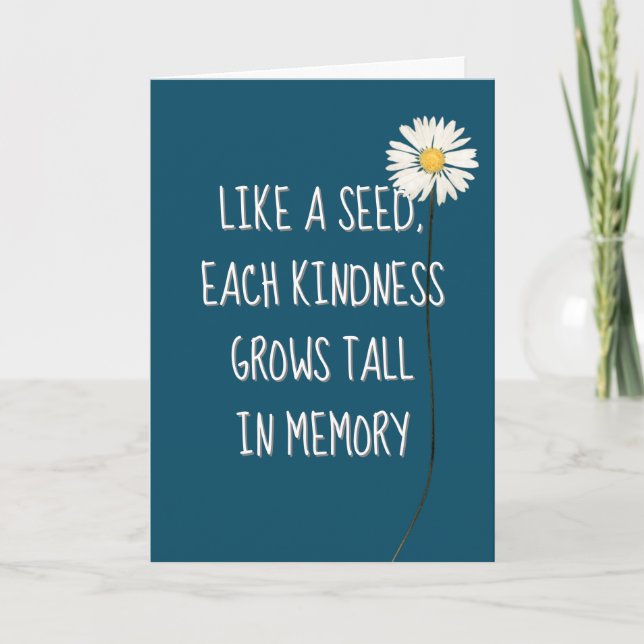 Daisy Thank You Card (Front)